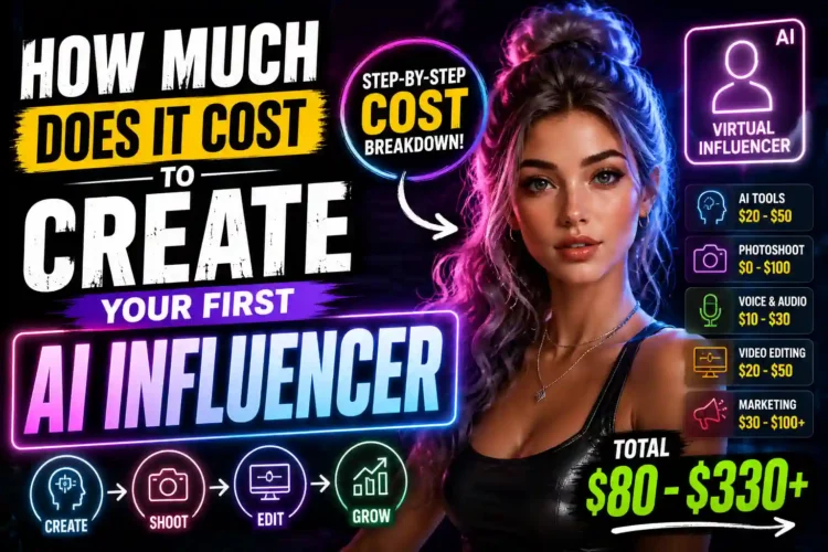 How Much Does Cost to Create Your First AI Influencer